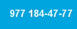 977 184-47-77 977 184-47-77